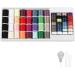 NEX Sewing Thread Kit - Mini Spools and Bobbins for Sewing Machine and Hand Sewing - Buy Online on GoSupps.com