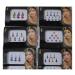 Pack of 6 Multi Color Long Rhinestone Body Glitters | Reusable Bindis for Stunning Looks - International Shipping Available - Buy Online on GoSupps.com