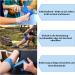 Alpidex 6 Rolls Adhesive Bandage 5cm x 4.5m - Self-Adhesive Sports Vet Wrap Tape - Blue Color - Buy Online on GoSupps.com