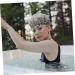 Healeved 2pcs Double-layer Satin-lined Shower Caps for Women - Peva Lining, Hair Drying Turban, Bathing Cap - Buy Online on GoSupps.com