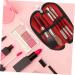 Beatifufu 1 Set Makeup Brush with Bag Women Makeup Make up Brush Applicator Blush Brush Loose Lip Brush Makeup Brush for Women Girl Aluminum Tube Beauty Products The Face - Buy Online on GoSupps.com