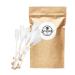 Sivifood White Kandiszucker Sticks Nature 25 pieces of advantage pack - natural white Kandis on the stem for tea sugar at the stick KandiSticks for giving away gift decoration Christmas crystal sugar