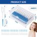 200 Silicone Interdental Brushes - Portable Dental Cleaner & Plaque Removal Tool | Dual-House Toothbrushes with Box for Optimal Oral Hygiene - Buy Online on GoSupps.com