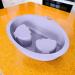 Nail Soak Bowl Silicone Soaker Tray Polish Remover Dish 9.06x6.69x3.15 Inches Professional Grade Hand Cleaning Tool 1 Piece Pink for Home Spa Salon Use Travel Nail Care Purple - Buy Online on GoSupps.com