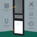 Hakuna Pets Patio Pet Door for Sliding Doors | Easy DIY Install | Magnetic Closure | Durable UV Resistant Mesh | Large, Black | Ideal for Rentals - Buy Online on GoSupps.com