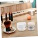 Outanaya 2pcs Mushroom Head Loose Powder Box Empty Powder Case Travel Powder Case Make up Holder Plastic - Buy Online on GoSupps.com