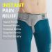 HEERTEEAJ Inguinal Hernia Belt I For right and left side I Hernia Belt I Postoperative Men's Inguinal Hernia Support Belt for Inguinal Hernia | Adjustable Elasticity M Left Side - Buy Online on GoSupps.com