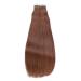 Tape In Hair Extensions #6 Brown - 70cm - 100% Remy Real Hair - 60 Tresses - Easy Adhesive Tape - Novon Hair Extensions - Buy Online on GoSupps.com