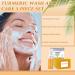 4Pcs Turmeric Wash and Care Three Piece Set,Turmeric Trio: Facial Wash,Cleansing Mousse & Soap for Skin Care,Turmeric Cleansing Exfoliating Pads,Turmeric Face Wash, Natural Skincare for Face & Body - Buy Online on GoSupps.com
