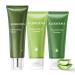 Aloderma Aloe Cleanser Set 3 Pieces - Hydrating Nourishing Soothing Cleansers - Face Wash set