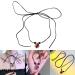 KUAIYIJU Stylish Chinese Flower Necklace | Versatile Lace Jewelry with Resin Pendant | Fashionable Clavicle Chain for Every Occasion - Buy Online on GoSupps.com