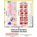 EBANKU Halloween Gel Nail Polish Strips - 20 Full Wraps Stickers with Skull Blood Design, Nail File and Stick - Buy Online on GoSupps.com