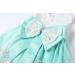 LZH Baby Girls Lace Dress 18-24 Months Light Green - Wedding Pageant Baptism Christening Tutu Gown - Buy Online on GoSupps.com