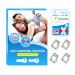 San Yare Snore Stopper Anti Snoring Device Set(4 Nose Clips and 30 Mouth Tapes)Effective to Snoring Reducing Aids and Better Sleep Solution 4 Clips+30 Tapes
