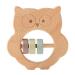 Wood Rattles for Babies | Sensory Teething Toys | Moxeupon Owl Baby Bite Ring for Teething Relief & Improved Vision - Buy Online on GoSupps.com