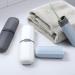 Portable Travel Toothbrush Holder & Toothpaste Case - Transparent Black - Digjobk Bathroom Accessories for Hiking & Camping - Buy Online on GoSupps.com