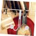 Anneome 2pcs Double Hook Clothes Rack Towel Rack Door Hooks for Hanging Hat Hooks Wall Mount Double Head 14x9cm White - Buy Online on GoSupps.com