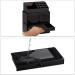 Relaxdays Makeup Organizer - 21 Compartment Acrylic Cosmetic Tower for Lipstick & Nail Polish - Black - Buy Online on GoSupps.com