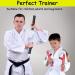 Safe Foam Rubber Training Nunchucks with Bearing Ball System - 2PCS Set for Kids, Beginners, Adults - Black - Buy Online on GoSupps.com