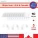 SanwaTech 609 - 10 Pack + 5 Replacement Lenses - Anti-Fog Transparent Open Face Guard for Chefs, Food Service, Beauty Salons, and Barbershops - Buy Online on GoSupps.com