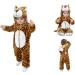 WSLCN Unisex Baby Romper Jumpsuit Hooded Cartoon Pyjamas 6-12 Months - Buy Online on GoSupps.com