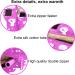 ANJ Outdoors Youth and Kids 32F - 59F Sleeping Bag - Pink Mummy Style Lightweight Bag for Boys and Girls | Indoor/Outdoor Sleeping Bag for Kids up to 4'3 - Buy Online on GoSupps.com