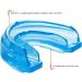 Shock Doctor Mouthguard for Braces - Medical Silicone - MMA Hockey & Martial Arts - Kids & Adults - Blue Double & Single Protection - Buy Online on GoSupps.com