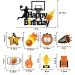 9pcs Basketball Cake Topper - Basketball Cake Decorations Boys Age 10 Cupcake Toppers Basketball Cake Topper Birthday Basketball Topper Basketball Cake Decorations for Boys - Buy Online on GoSupps.com