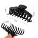 3 Pieces Large Hair Clips - Non-Slip Claw Clips for Women | Irregular Metal Hairpins - Buy Online on GoSupps.com