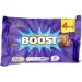  Cadbury Cadbury Boost Original Pack of 4 chocolate bars filled with biscuits and cocoa with chewy caramel and Cadbury milk chocolate 37g - Buy Online on GoSupps.com