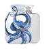Octopus Hot Water Bottle with Cover 1L Small Hot Water Bag for Pain Relief Headaches Neck and Shoulders BPA Free