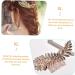 Beaupretty Wedding Hair Accessories comb hair bridal gold trim bridal headpiece gold decor gold headpiece leaves decor leaf decor women headdress Zinc alloy wedding Gold Hair Accessories - Buy Online on GoSupps.com