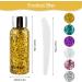 Anntim 6 Bottle Body Gel Glitter Makeup - Festival Face & Hair Glitter Fasching Schminke for Christmas Masquerade & Birthday Celebrations - Buy Online on GoSupps.com