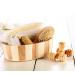 Newgen Medicals Sauna Set - 6-Piece Wellness Bath Set | Natural Sauna Accessories & Callus Remover - Buy Online on GoSupps.com
