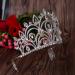 Eseres Tall Pageant Tiaras - Elegant Rhinestone Crown for Women with Combs - Buy Online on GoSupps.com