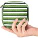 Watermelon Striped Menstruation Pad Bag with Zipper - Stylish Women's Napkin & Tampon Collection Bag - Buy Online on GoSupps.com