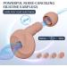 3 Pairs Reusable Ear Plugs for Sleeping | Soft Silicone Noise Cancelling Earplugs - 24dB-33dB - Perfect for Sleep Work Study Snoring Concert & Swimming - Buy Online on GoSupps.com