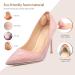 Heel Pads for Shoes Too Big - 4 Pairs Foamed Cotton Cushions for Pain Relief & Improved Fit - Rosybrown - Buy Online on GoSupps.com