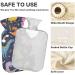 Buy Naanle Colorful Rainbow Dinosaur Heat Bottle - 1L Transparent Hot Water Bottle for Pain Relief Bed Hand & Feet Therapy - Ideal for Hot & Cold Use - Buy Online on GoSupps.com