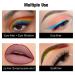 SUSIKEKI 10pcs Colored Gel Eyeliner Pencil Set - Waterproof & Long Lasting Eye Liners for Women - Retractable Eye Makeup Pen - Rainbow Neon Matte Eyeliners Gift Sets - Buy Online on GoSupps.com