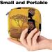 Stylish Menstruation Pad Bag with Zipper - Women's Tampon & Napkin Collection Bag - Beautiful African Print - Buy Online on GoSupps.com
