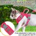 Escape Proof Cat Harness and Leash Set with ID Tag Pocket - X-Small Pink - Buy Online on GoSupps.com