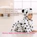 Doladola Unisex Baby Toddler Romper Jumpsuit Hooded Cartoon Sleepsuit - Snow Leopard | 3.5-4.5 Years - Buy Online on GoSupps.com