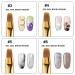 Nail Brush Set - 4-Piece Professional Gel Brush with Lid for Nail Art UV Gel Acrylic & Eyeliner - International Shipping Available - Buy Online on GoSupps.com