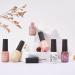 Gellen Gel Nail Polish Set Natural Nude Blush Tones Series White Creamy Pastel Pinks Gel Polish UV Soak Off Gel Polish for All Seasons Popular Nail Art Design Home Salon Manicure Gift Set Soft Blush - Buy Online on GoSupps.com