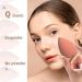 COSTICA Makeup Sponge Set - 4 Pack Beauty Blender for Flawless Liquid Application - Multi Colored Rose Series - Red - Buy Online on GoSupps.com