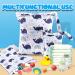 Ekong Diaper Pockets Wetbags - Waterproof Washable 3-Piece Organizer for Toddler Diapers Travel Gym Beach & Pool - Buy Online on GoSupps.com