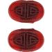 2PCS Cellulite Body Massager Brush Glove - Anti Cellulite Slimming Scrub for Relaxing Bath - Buy Online on GoSupps.com
