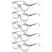 MODFANS (5 Pack) Reading Glasses 1.25 Women Good Glasses High Quality Fashion Comfortable Great Reading Aid for Women +1.25 5c3