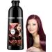  Goowafur Hair Color Shampoo Hair Color Shampoo - 450 ml of instant color shampoo with rich natural lather | Long-lasting shampoo for hair care without - Buy Online on GoSupps.com